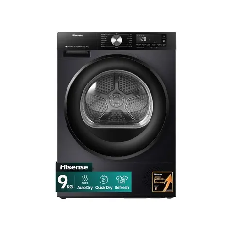 Hisense 9kg Heat Pump Tumble Dryer DH3S902UB