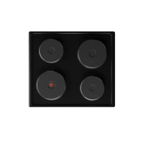 Defy Black Slimline Hob Without Control Panel DHD332