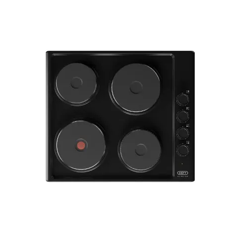 Defy Black Slimline Hob With Control Panel DHD398