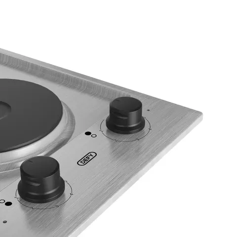 Defy Domino Solid Hob DHD401 controls