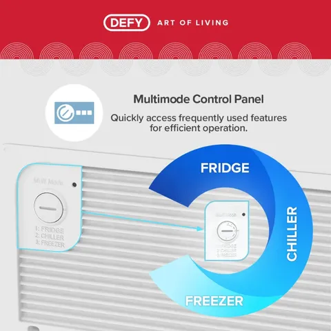 Defy 481L Chest Freezer DMF456 - Control Panel