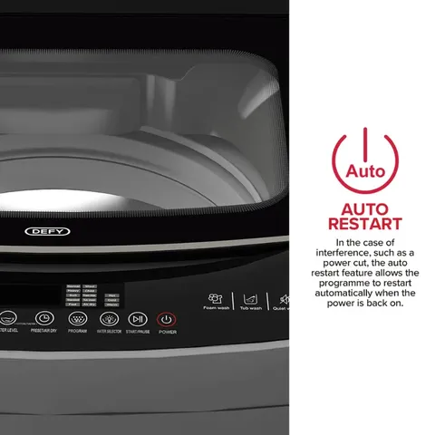 Defy 17kg Top Loader DTL153 - Auto