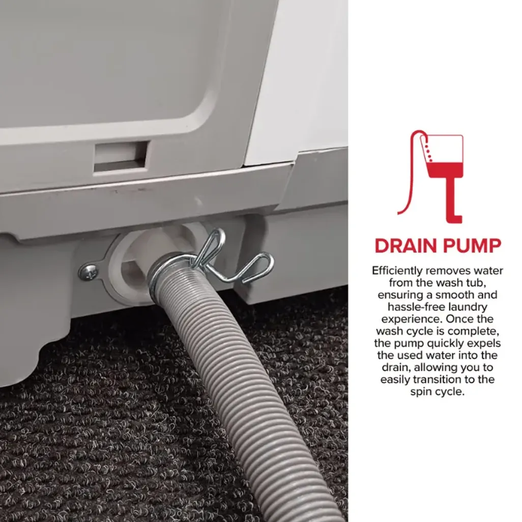 Defy 15kg Twinmaid Twin Tub DTT151 | Tafelberg Furnishers
