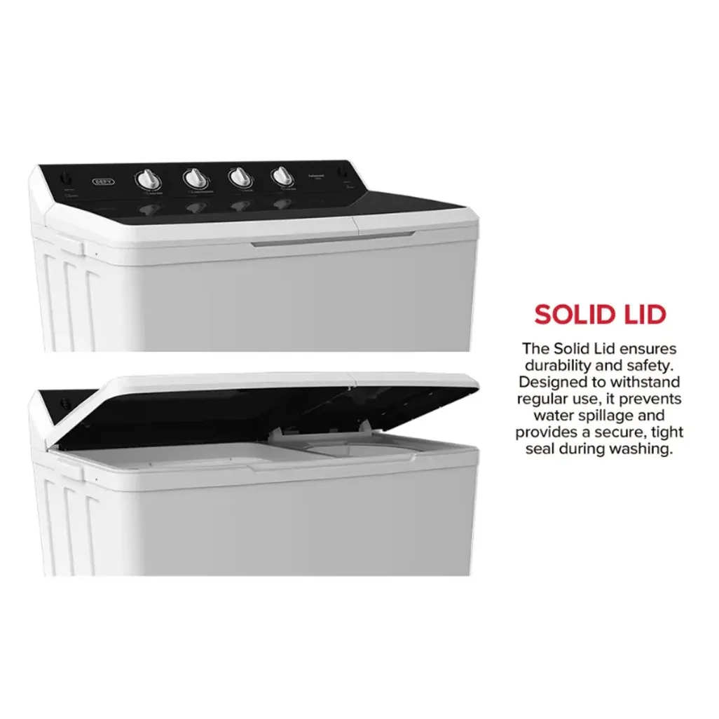 Defy 18kg Twinmaid 1800 Twin Tub DTT180 | Tafelberg Furnishers