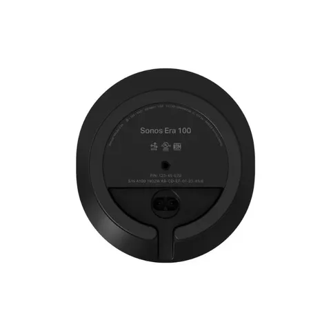 Sonos Era 100 Black Bluetooth Smart Speaker bottom