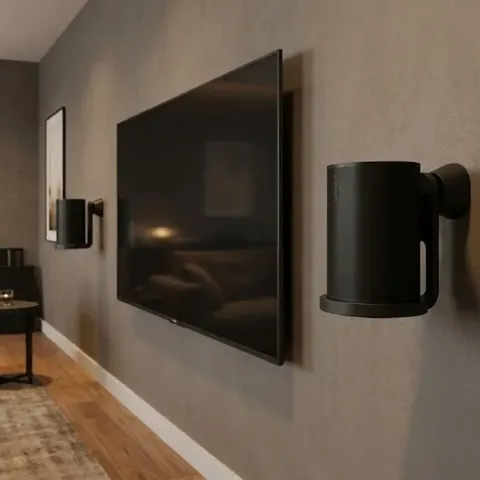 Sonos Era 100 Black Wall Mount Speaker Bracket E10MTWW1BLK Display