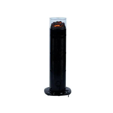 Alva Electric Tower Fan Heater Back