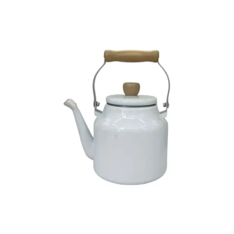 Home4U 2.5L White Enamel Kettle EKWHITE2.5-22025 Kettle