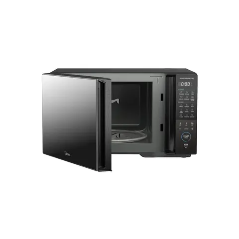Midea 30L Black 900W Digital Inverter Microwave Oven EM30iBLACK Interior