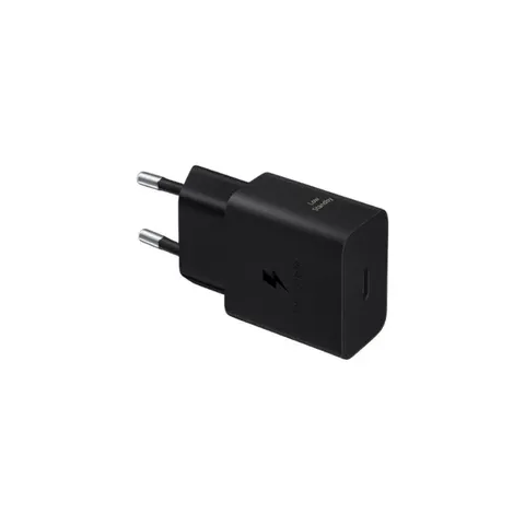 Samsung 15W Black Duo Travel Adapter side