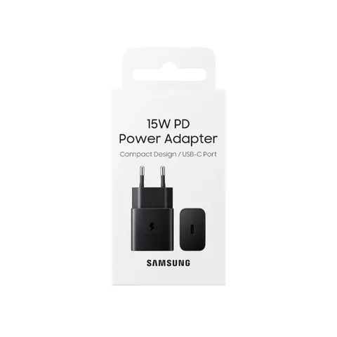 Samsung 15W Black Duo Travel Adapter