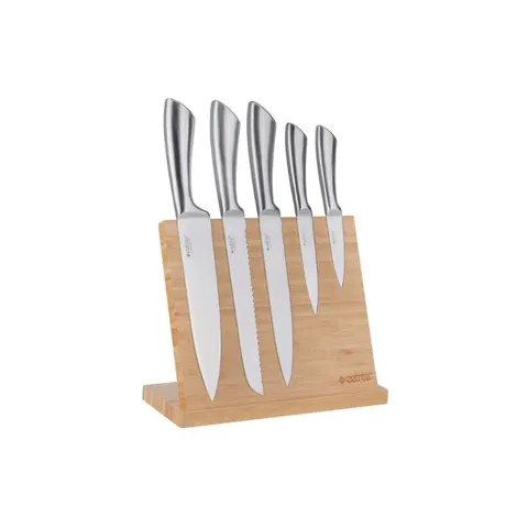 Eetrite 6 Piece Knife Set With Bamboo Block ER1486 Set