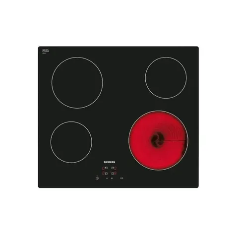 Siemens 60cm Black Electric Hob ET611HE17E