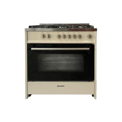 Meireles 115L Cream 5 Burner Gas / Electric Cooker EV890SP2CR