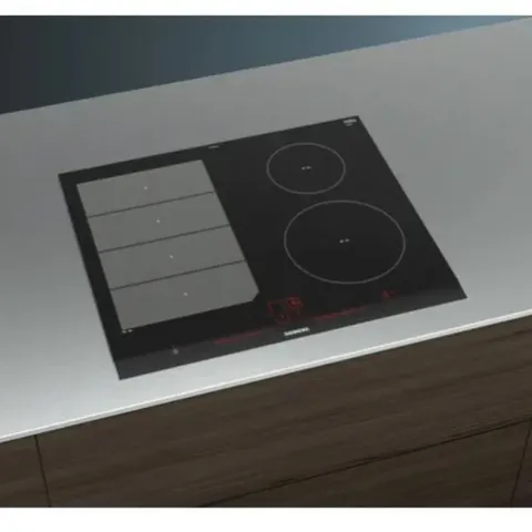 Siemens 60cm Black Induction Hob EX675LEC1E Display
