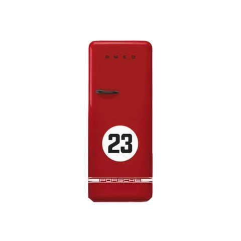 Smeg 917 Red Salzburg Porsche FAB28 Fridge FAB28RDP9176 Front