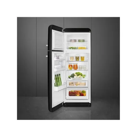 Smeg 60cm Retro Left Hinge Top Freezer FAB30L Interior