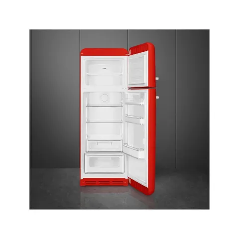 Smeg 60cm Retro Right Hinge Top Freezer FAB30R Interior
