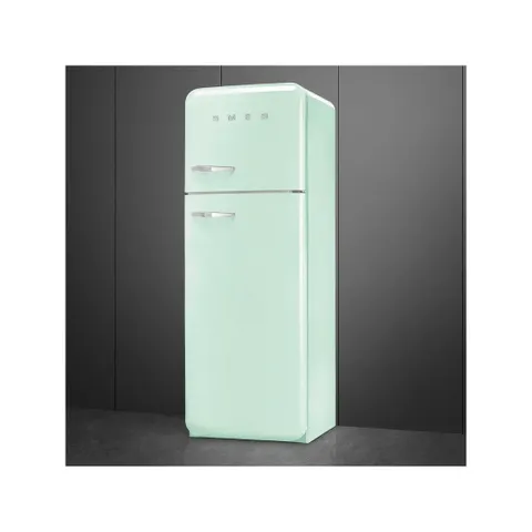 Smeg 60cm Retro Right Hinge Top Freezer FAB30R Closed