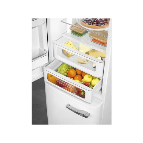 Smeg 60cm Retro Left Hinge Bottom Freezer FAB32L Drawers