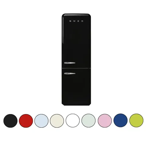 Smeg 60cm Retro Right Hinge Bottom Freezer FAB32R