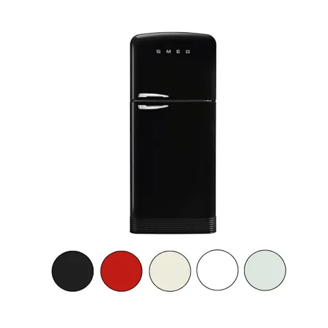 Smeg 80cm Retro Right Hinge Top Freezer FAB50R