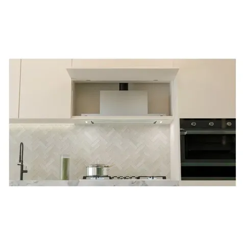 Falco 90cm White Integrated Extractor FAL-90-BIG Cabinet