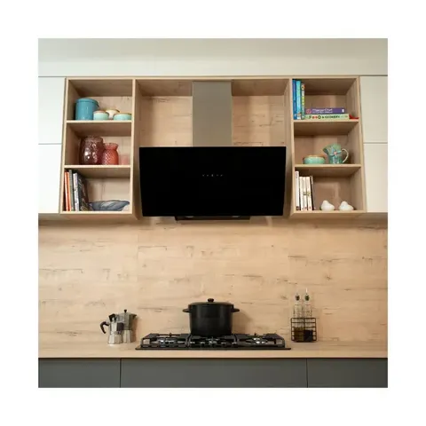 Falco 90cm Curved Motorised Extractor FAL-90-S03E Front