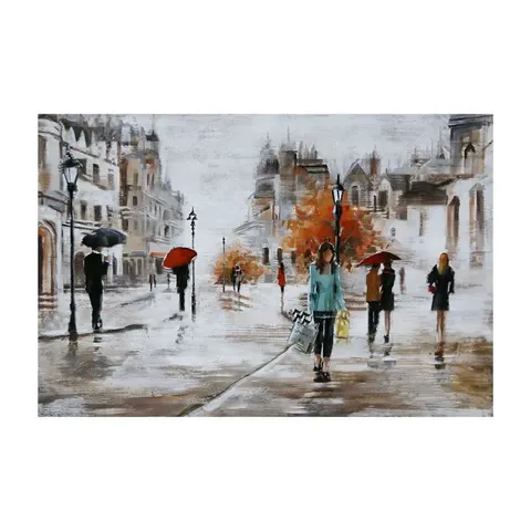 Walkers 3D Metal Oil Painting FAM-1377