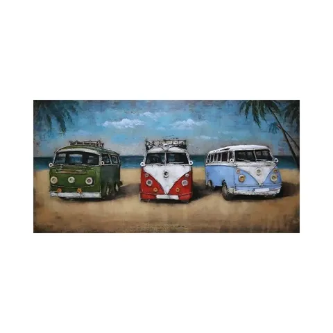 Combi 3D Metal Oil Painting FAM-2956