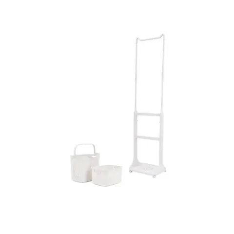 Home4U Foldable Clothes Drying Rack side 