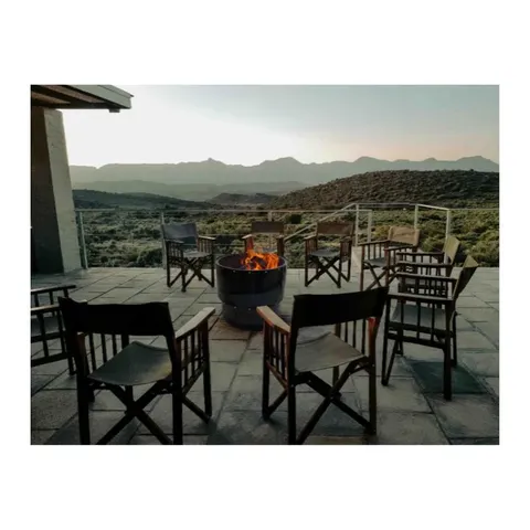 Eurafrican Ember 50cm Portable Firepit FP-19.5-B Display