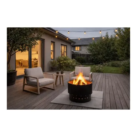 Eurafrican Ember 60cm Portable Firepit FP-24-B Display