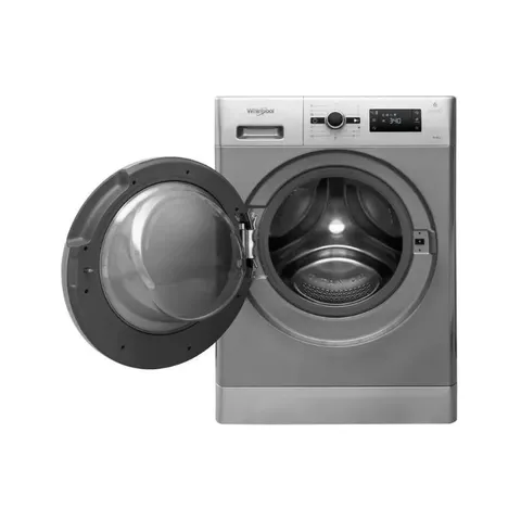 Whirlpool 9/6KG Silver Washer Dryer open