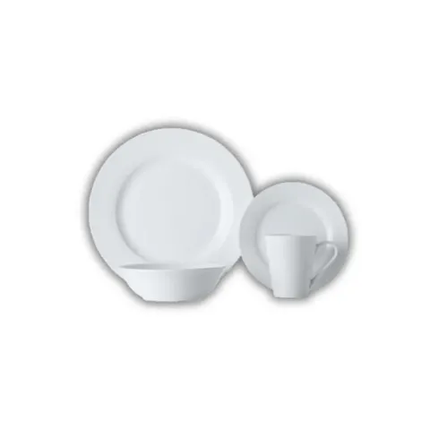 Maxwell & Williams White Basics Cosmopolitan Rim Dinner Set