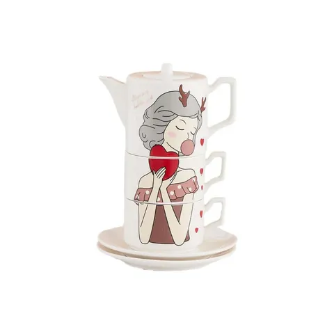 Home4U Ceramic Tea Set GBCT Set