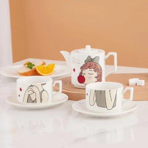 Home4U Ceramic Tea Set GBCT Example