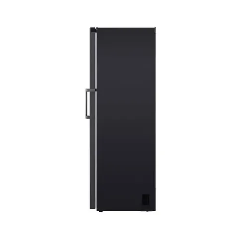 LG 355L Matte Black Upright Freezer GC-B414EQFM Side