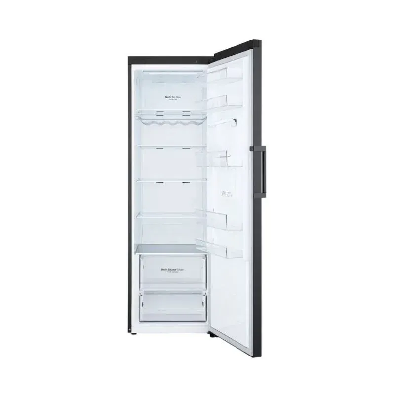 LG 411L Matte Black Upright Fridge GC-F411EQDM | Tafelberg Furnishers