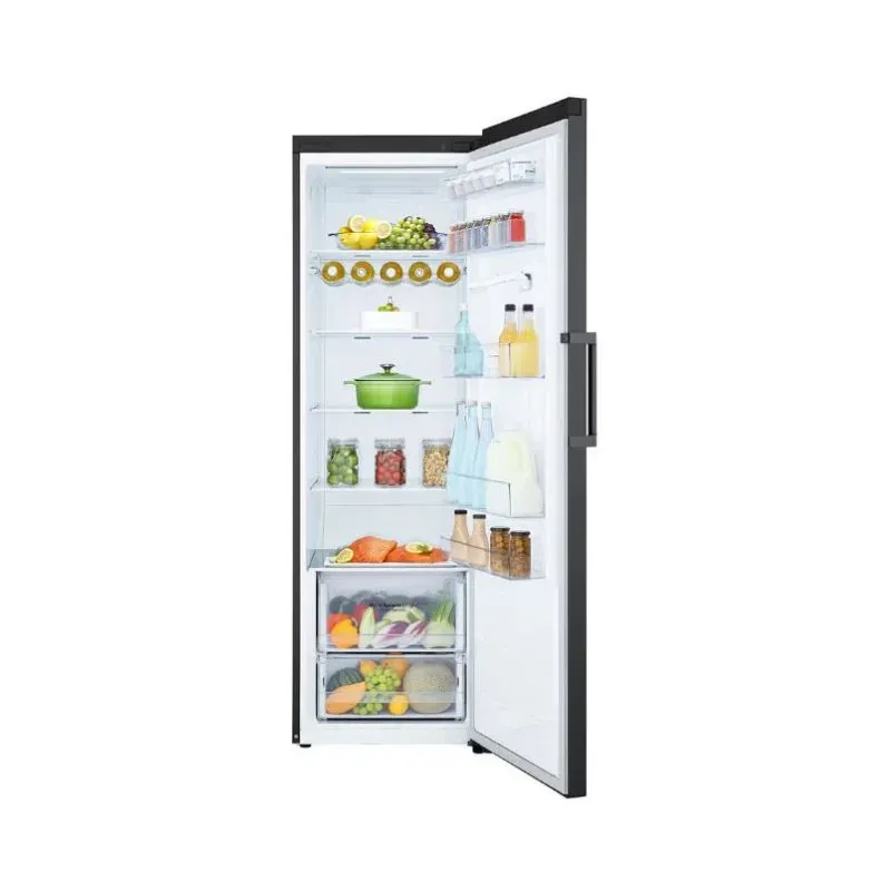 LG 411L Matte Black Upright Fridge GC-F411EQDM | Tafelberg Furnishers