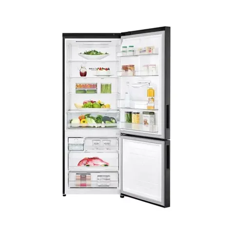 LG 446L Black Bottom Freezer