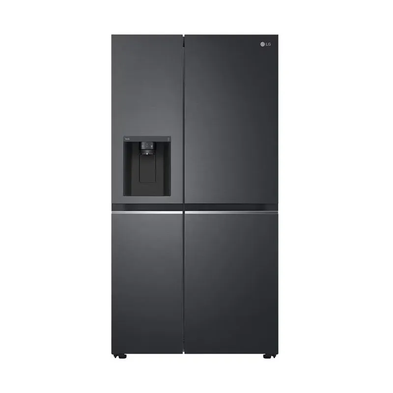 LG 611L Matte Black Side by Side Fridge GC-L257SQSL | Tafelberg