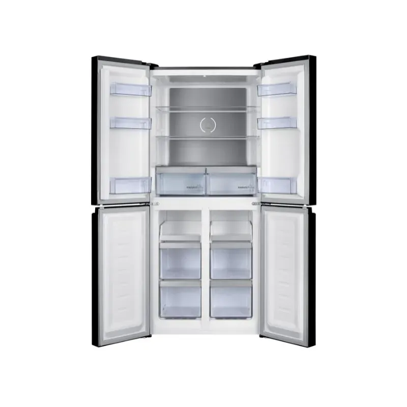 Beko 442L Brushed Dark Inox Multidoor Fridge Freezer GNO522B