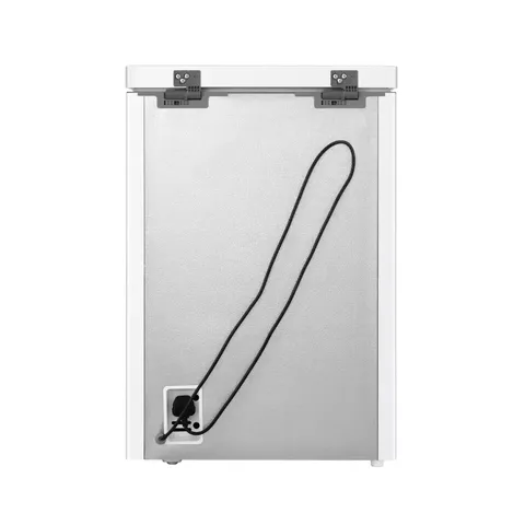 Hisense 97L White Chest Freezer Back