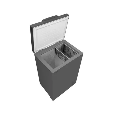 Hisense 97L Metallic Door Chest Freezer H135CFS Inside