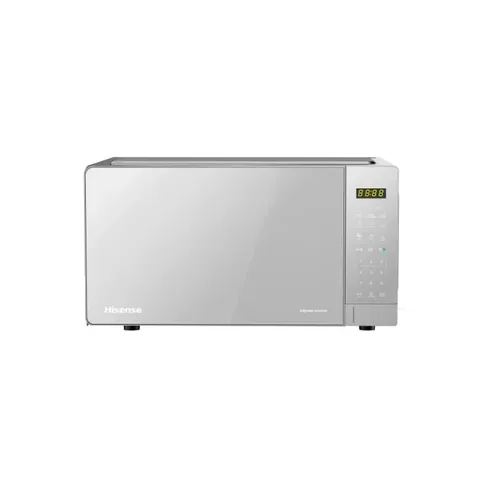 Hisense 20L Silver Digital Microwave Oven H20MOMS15 Front