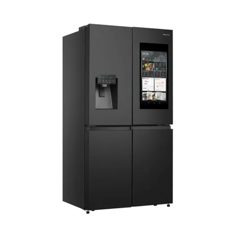 Hisense 536L Multi-Door Side By Side Refrigerator angled