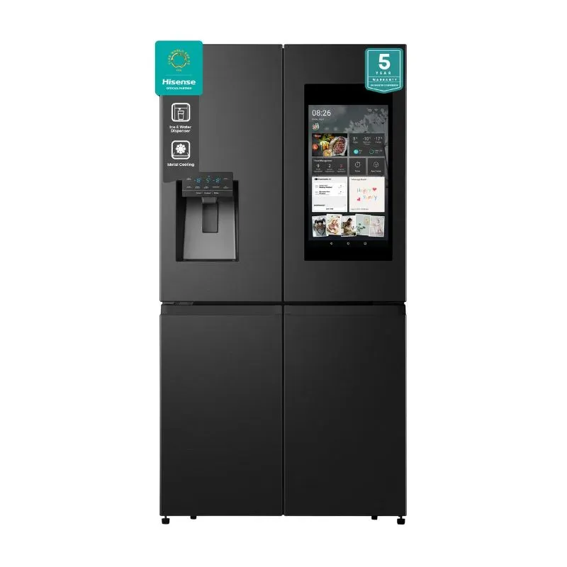Hisense 536L Multi-Door Side By Side Refrigerator H750FSB-IDS