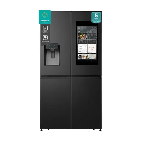 Hisense 536L Multi-Door Side By Side Refrigerator H750FSB-IDS