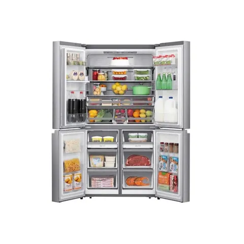 Hisense 579L Brushed Stainless Steel French Door Fridge H751FS-WD Example